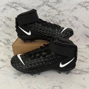 Nike Force Savage Pro 2 Mid Football Cleats Lineman AH4000-002 Men's Size 11